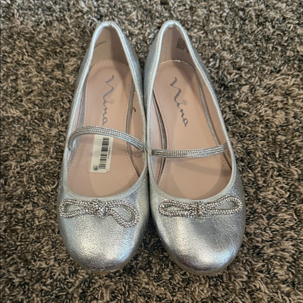 Nina Silver Kids Dress Shoes